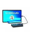 Port Designs Litowo-polimerowy (LiPo) 10000 mAh Bezprzewodowe ładowanie Czarny (907005) - nr 8