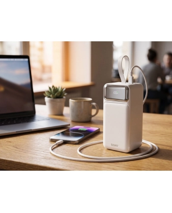 savio Powerbank BA-15 50000 mAh biały nr 2