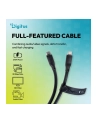 digitus Kabel połączeniowy silikonowy USB-C-USB-C | USB 4 ver.2.0 80Gbps | 8K@60Hz | PD 3.1 240W| 1,5m | czarny - nr 9