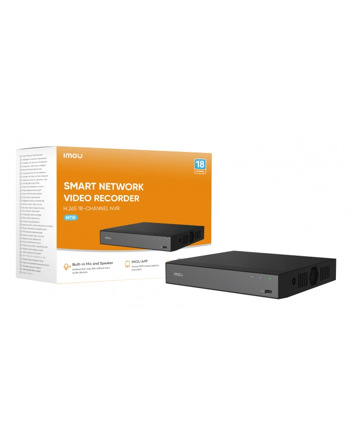 Imou Rejestrator IP 10-kanałowy NVR-N110-8A0E-P główny