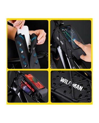 wildman Etui sakwa rowerowa GX100 na ramę czarna
