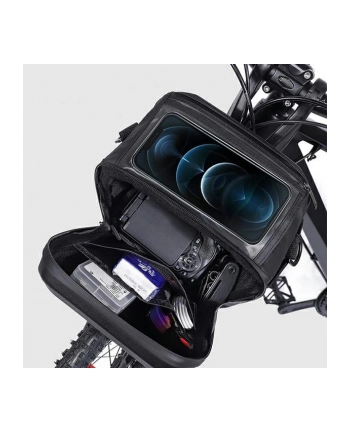 wildman Torba na kierownice GS9 3L sakwa rowerowa czarna