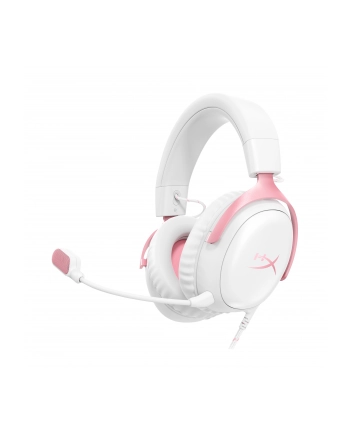 hyperx Zestaw słuchawkowy Cloud III Gaming Headset biały/różowy - 9W1Q4AA