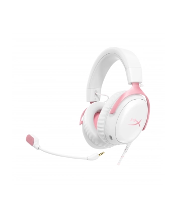 hyperx Zestaw słuchawkowy Cloud III Gaming Headset biały/różowy - 9W1Q4AA