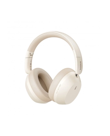 baseus Słuchawki nauszne bluetooth 5.3 BASS 35 MAX beżowe nr 2