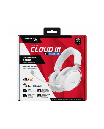 hyperx Zestaw słuchawkowy Cloud III S Wireless Gaming Headset - AX6G1AA nr 2