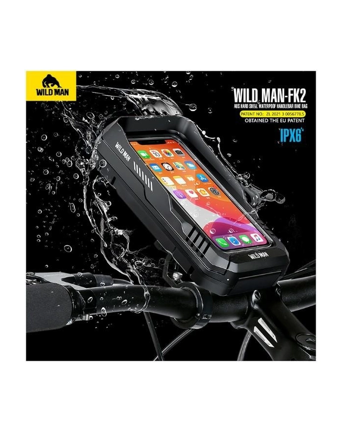 wildman Etui uchwyt na rower FK2 czarny główny