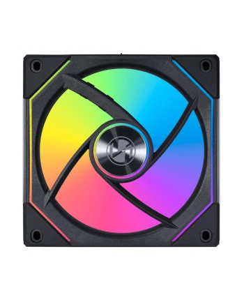 Lian Li UNI FAN SL-INF 120 ARGB Reverse Blade PWM Lfter, 3er Pack inkl. Controller - 120mm, schwarz (12RSLIN3B)