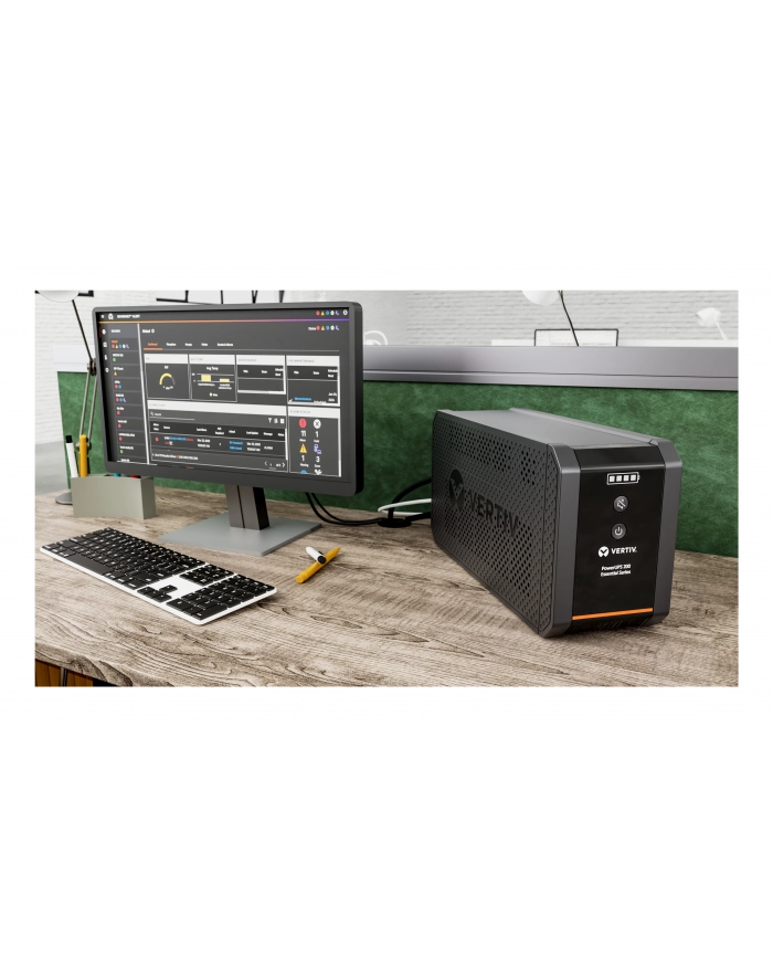 vertiv Zasilacz awaryjny POWERUPS PSA6E-1000IT-SCH 230V 4 Schuko główny