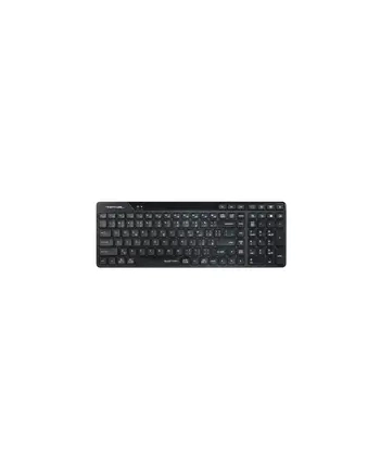 A4TECH Klawiatura FSTYLER FBK27CAS Black 2.4GHz+BT Silent