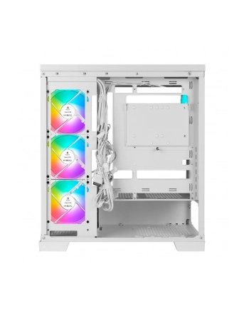 Azza PC Gaming Obudowa Midi 570W USB 2/3 type C biały (CSAZ570W)