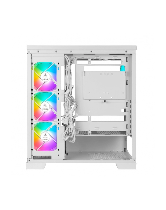Azza PC Gaming Obudowa Midi 570W USB 2/3 type C biały (CSAZ570W) główny