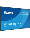 IIYAMA LH5566UHSB-B1AG 55inch 3840x2160 UHD VA panel Haze 25precent 800cd/m2 Landscape and Portrait IP5X Dust pczerwonyection Speakers - nr 8