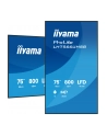 IIYAMA LH7566UHSB-B1AG 75inch 3840x2160 UHD VA panel Haze 25precent 800cd/m2 Landscape and Portrait IP5X Dust pczerwonyection Speakers - nr 9