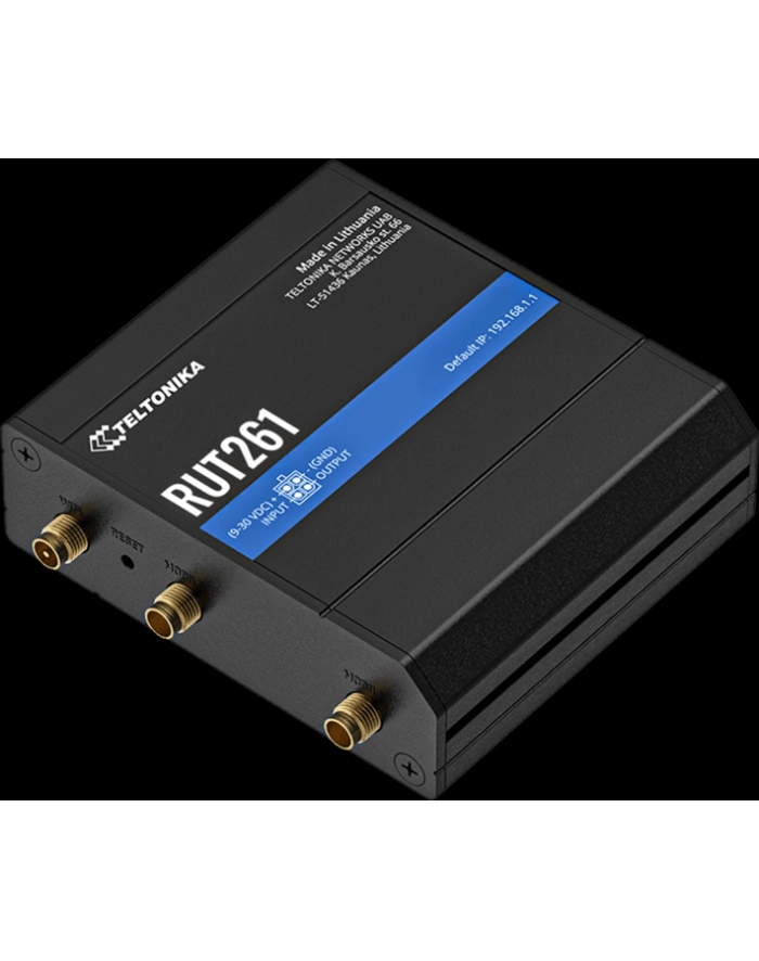 TELTONIKA NETWORKS RUT261 4G/LTE Cat 6 Dual Ethernet Cellular Router główny