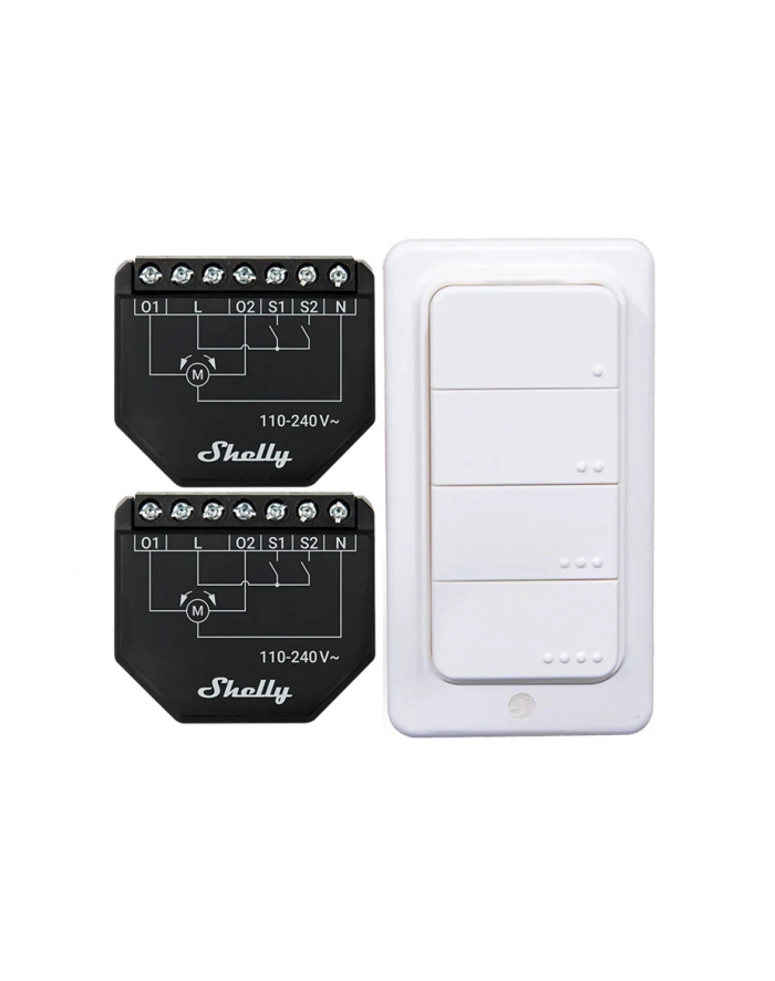 SHELLY Shutter 2x BLU RC Button 4 Wireless Shutter Kit główny