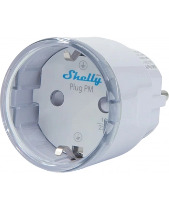SHELLY Plug PM Gen3 White WLAN Power Metering Smart Plug