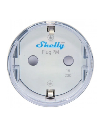 SHELLY Plug PM Gen3 White WLAN Power Metering Smart Plug