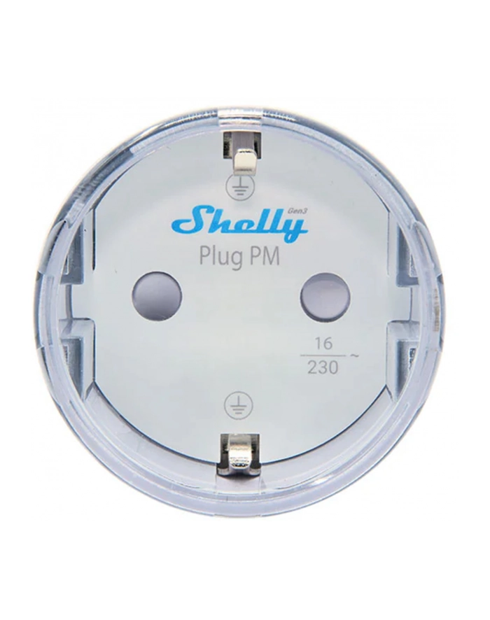 SHELLY Plug PM Gen3 White WLAN Power Metering Smart Plug główny