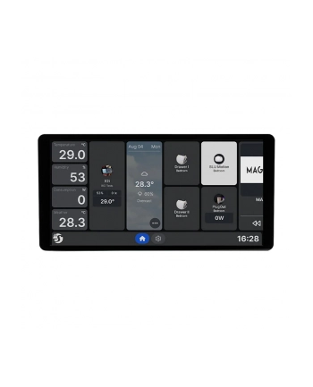 SHELLY Wall Display X2i Silver WLAN Touchscreen Display nr 1