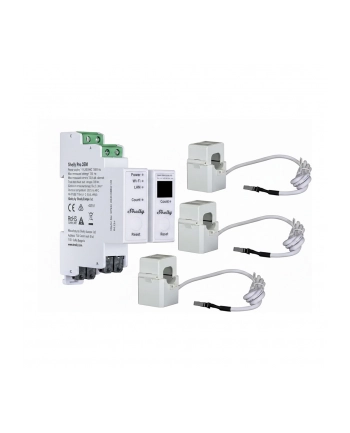 SHELLY Pro 3EM 120A V2 Ethernet WiFi Bluetooth DIN Rail 3-Phase Energy Meter nr 1