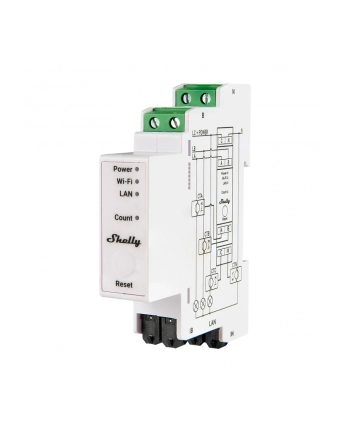 SHELLY Pro 3EM 120A V2 Ethernet WiFi Bluetooth DIN Rail 3-Phase Energy Meter nr 2