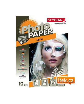 Papier foto do drukarek atramentowych 10x15 (A6) błyszczący 210g/m2 20 arkuszy (#2030061011) nr 1