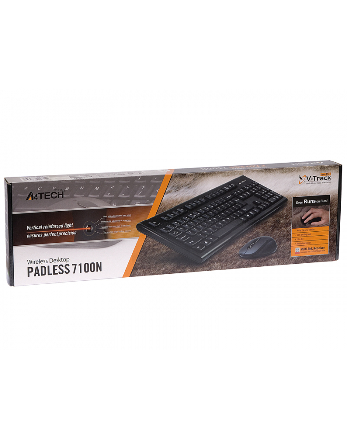 Zestaw A4Tech 7100N V-TRACK 2.4G RF nano główny