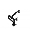 Arozzi Desk Mount | Neo Duo - Gas Spring Monitor Arm AZ-ALZARE-NEO-DUO-BK | Tilt, Swivel, Rotation | Maximum weight (capacity) 9 kg | Black - nr 1