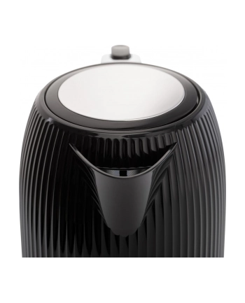 Gorenje K17DPB | Kettle | Electric | 1.7 L | 2200 W | Plastic/Stainless steel | 360° rotational base | Black nr 2