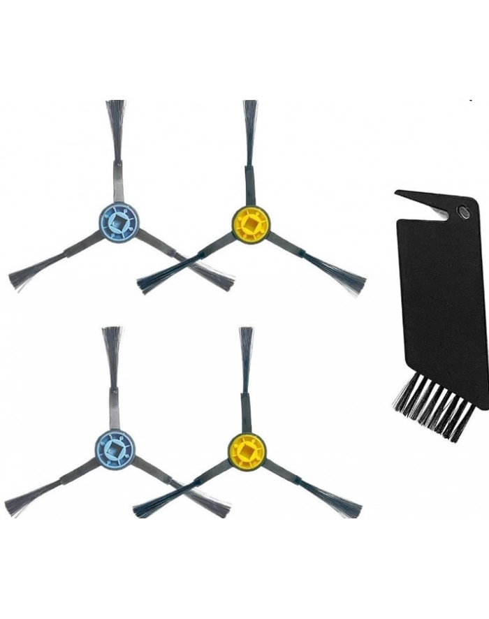 Midea | Spare Parts Kit: Side Brush×4pcs, Cleaning Brush×1pc for I5C główny
