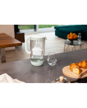 brita Dzbanek filtrujący 2,5l szklany    miętowy nr 2