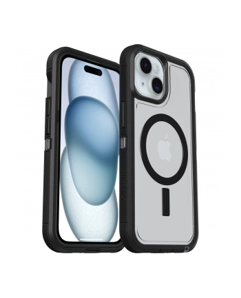 OtterBox Defender Series XT Clear MagSafe Etui do iPhone 17e, 16e, 15, 14, 13 z MagSafe