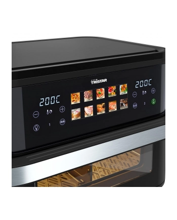 Tristar Dualzone Flex Airfryer | FR-9078 | Power 2800 W | Capacity 10 L | Hot air technology | Black nr 2