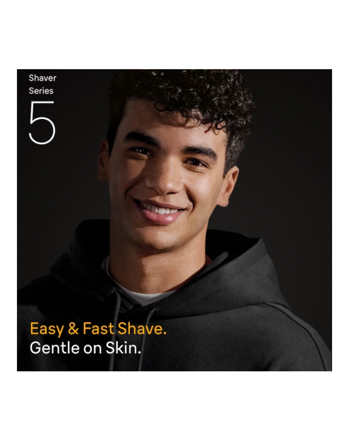 Braun Shaver | 52-N1200s Series 5 | Operating time (max) 50 min | Wet & Dry | Lithium Ion | Black główny