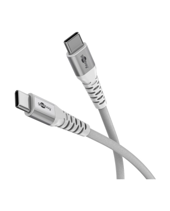 Goobay | USB-C Supersoft Textile Cable with Metal Plugs | 70193 nr 2