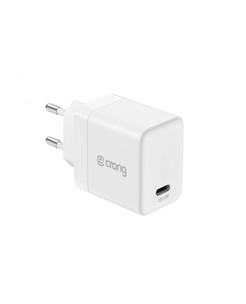 crong Ładowarka sieciowa Ultra Compact GaN USB-C 45W PD 3.0 z PPS biała