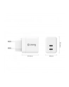 crong Ultra Compact GaN Ładowarka sieciowa 2x USB-C 35W PD 3.0 z PPS Biała - nr 4