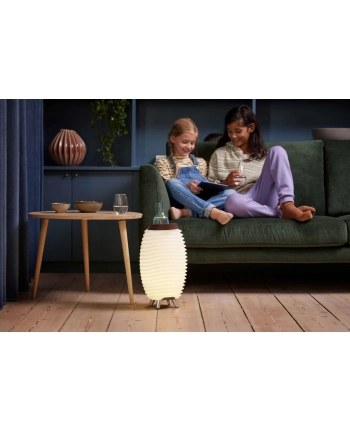 kooduu Lampa LED z głośnikiem i coolerem Synergy 35 biała nr 2