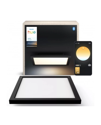 Philips Hue Aurelle square panel light, Black | 2200-6500 Hue White Ambiance nr 2