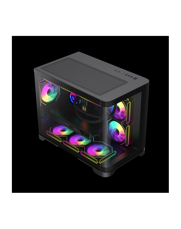 Gamemax Case | HYPE-M BK | ATX główny