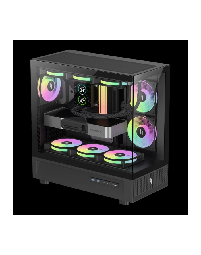 Gamemax Case | NEX C51 BK | ATX/BTF główny