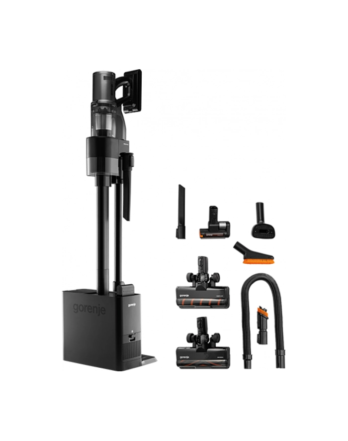 Gorenje Vacuum cleaner | SVC296749NEBL | Cordless operating | Handstick 2in1 | 550 W | 29.6 V | Anthracite | Operating time (max) 60 min główny