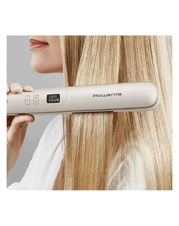 Rowenta Hair Straightener | SF4633F0 Express Shine | Ceramic heating system | Ionic function | Temperature (max) 210 °C | Number of heating levels 8 | Beige główny
