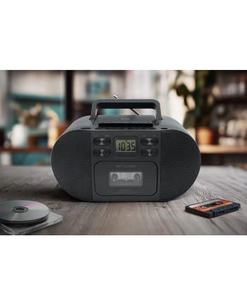 Muse M-188 RDC | Portable radio with Blu-ray CD/MP3 cassette recorder | AUX in nr 1