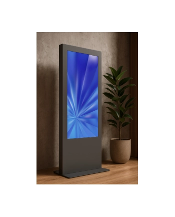 EDBAK Floor stand | IDS09.55 Indoor Public Display Totem | 55 '' | Black nr 1
