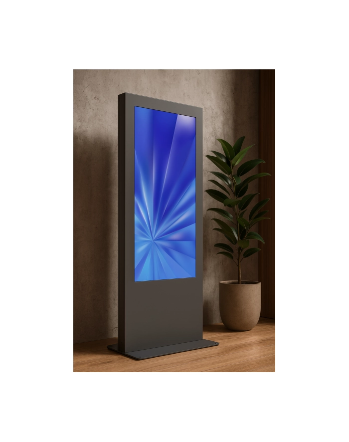 EDBAK Floor stand | IDS09.55 Indoor Public Display Totem | 55 '' | Black główny