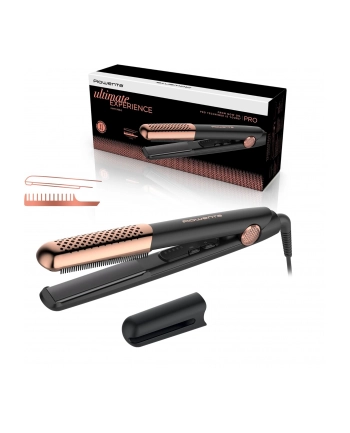 Rowenta Professional Hair Straightener | SF8230F0 | Ceramic heating system | Display LED indicators | Temperature (max) 200 °C | Black/Copper nr 2