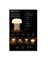 kooduu Lampa przenośna z głośnikiem Sensa Play pomarańczowa - nr 7