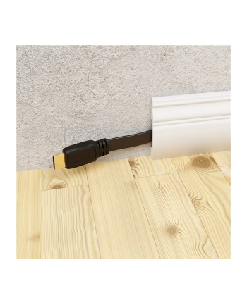 Goobay | High Speed HDMI Flat Cable with Ethernet | 61279 | HDMI male (type A) | HDMI (type A) | HDMI to HDMI | 2 m